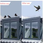 Новый инструмент для отпугивания птиц на открытом воздухе, шипы из нержавеющей стали, защита от гвоздей для голубей, совой, маленького забора, крыши, защитный инструмент для сдерживания