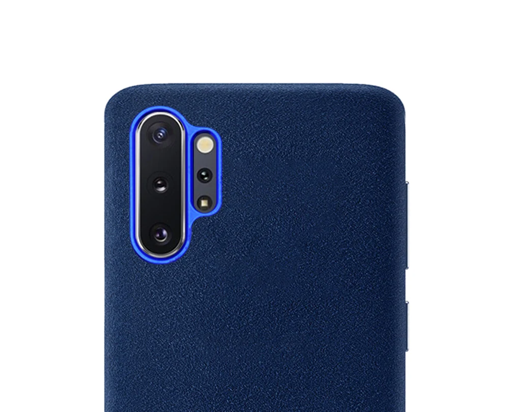 Для samsung Galaxy Note 10 Plus чехол из натуральной замши защитный чехол для samsung Note 10 9 S9 S10 Plus S10e чехол