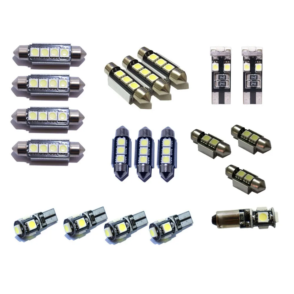 20 штук canbus светодиодный светильник лампа для салона автомобиля T10 W5W гирлянда C5W 31