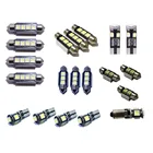 20 штук canbus светодиодный светильник лампа для салона автомобиля T10 W5W гирлянда C5W 31 мм 36 мм 41 BA9S лампы Комплект для Audi A4 S4 B8 avant 2009-2015