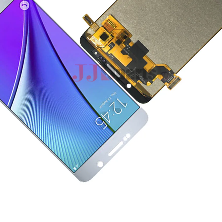 Для 5," samsung Galaxy NOTE 5 N920 N920F ЖК-дисплей кодирующий преобразователь сенсорного экрана в сборе Note5 замена TFT для samsung NOTE 5 lcd