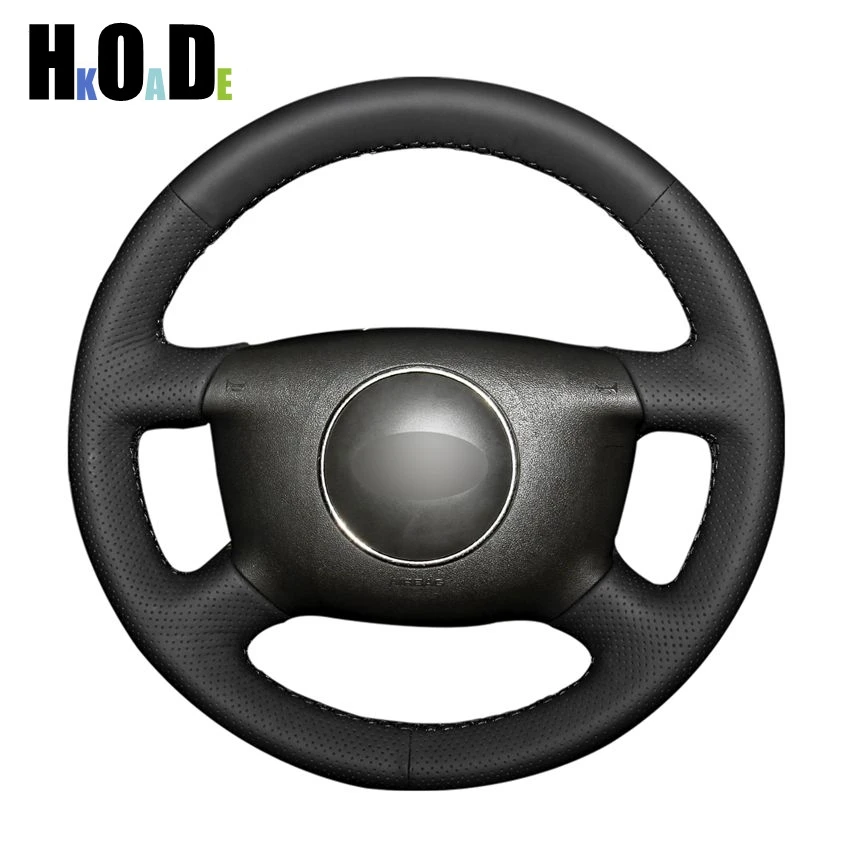 Прошитая вручную черная искусственная кожа для Audi A4 1998 A6 1999-2004 A8 L 1998-2001 Allroad 2001 |
