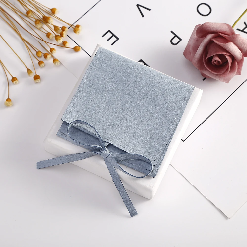 Маленькая бархатная сумка из микрофибры фиолетовые мешочки для ювелирных