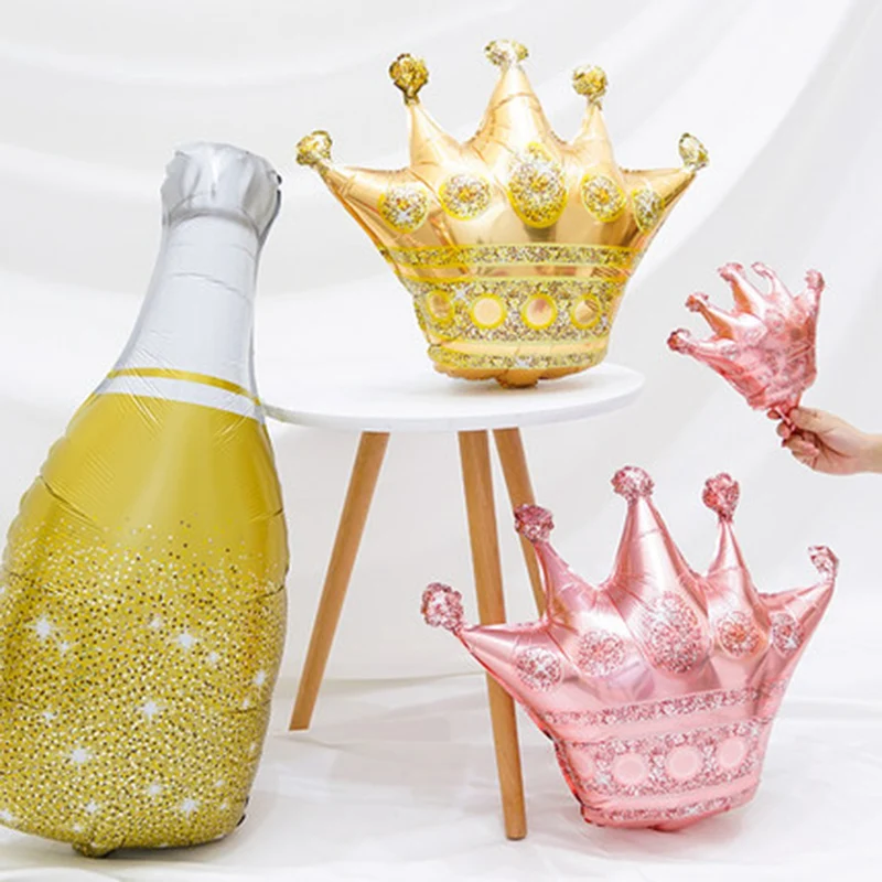 1 шт. новая Королевская корона воздушный шар из алюминиевой пленки украшение для