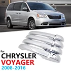 Хромированные ручки, Накладка для Chrysler Town and country Voyager 2008  2016, автомобильные аксессуары, наклейки, автостайлинг 2009 2010 2011
