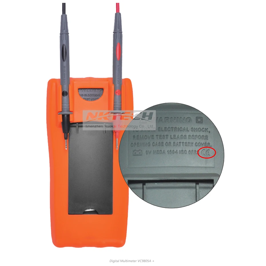 Цифровой мультиметр VICI VC9805A + LCR температурная индуктивность емкость частота