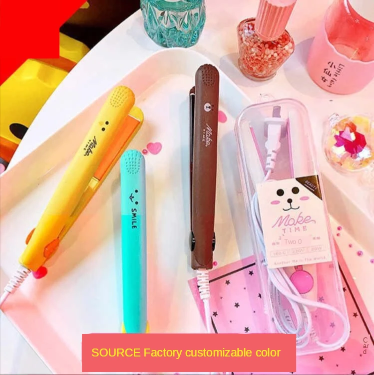 

Mini curling stick straight curling dual purpose straight hair curling stick bang inside buckle straight plate clip small splint