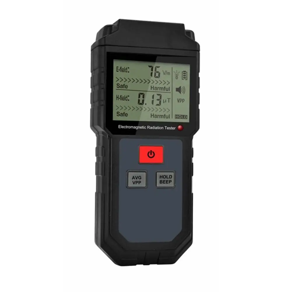Детектор электромагнитного излучения Тестер EMF портативный цифровой измеритель