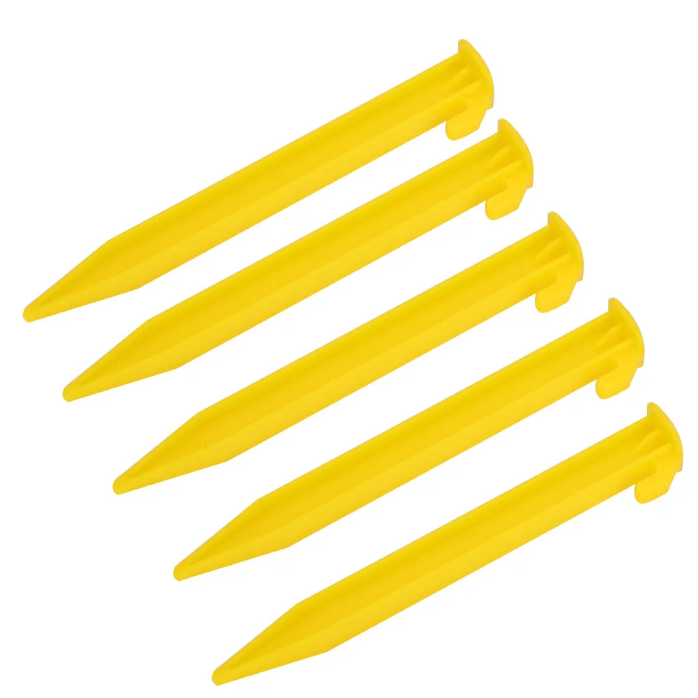 

5 Pcs Outdoor Travel Camping Tents Nylon Peg Ground Nails Screw Nail Stakes Camping Hunting Tent Accessories