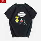 Мужская футболка в стиле хип-хоп I think you are overaction, модная уличная одежда, одежда для мужчин, Харадзюку