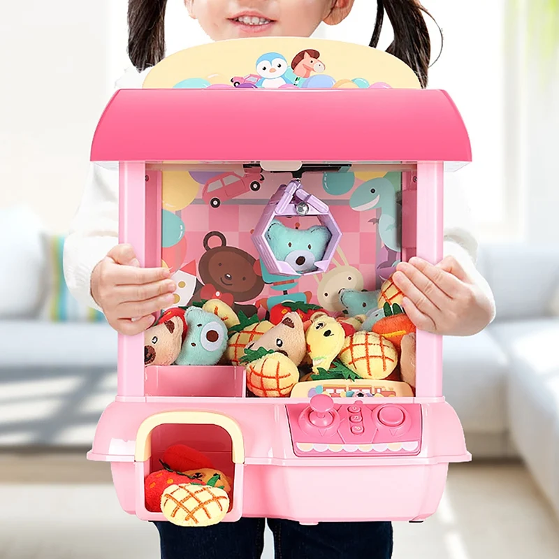 Электронный Детский коготь машина ловить кукла DIY мини дом - Цена: 6 537,17 руб.