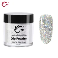tp 28gbox nude color dipping powder without lamp cure nails dip powder gel nail powder natural air dry for nail salon