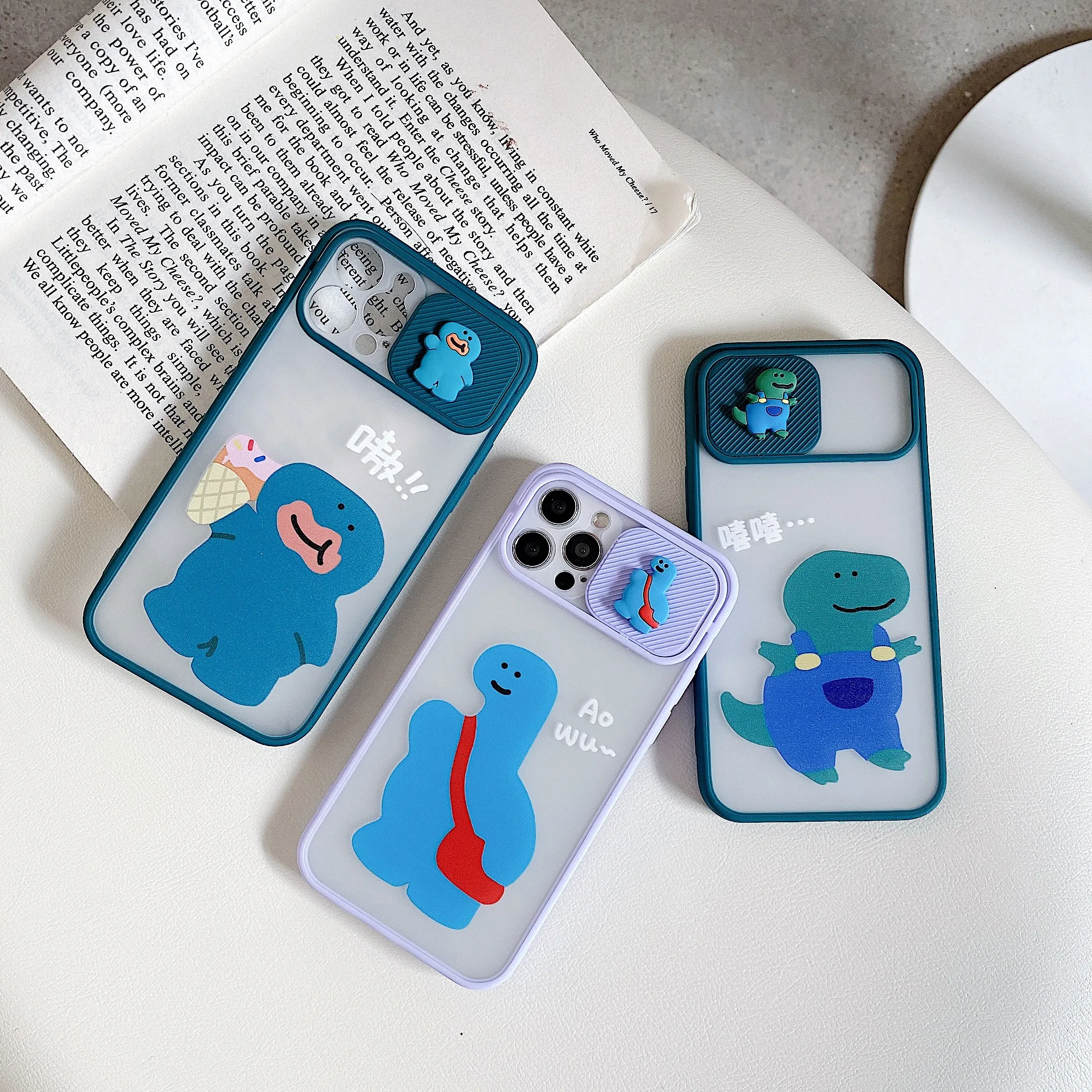 

Camera Protection Cartoons Case For IPhone 11 12 Pro Max Mini 7 8 Plus XR X XS MAX Cute Solid Color Soft TPU Silicone Back Cover