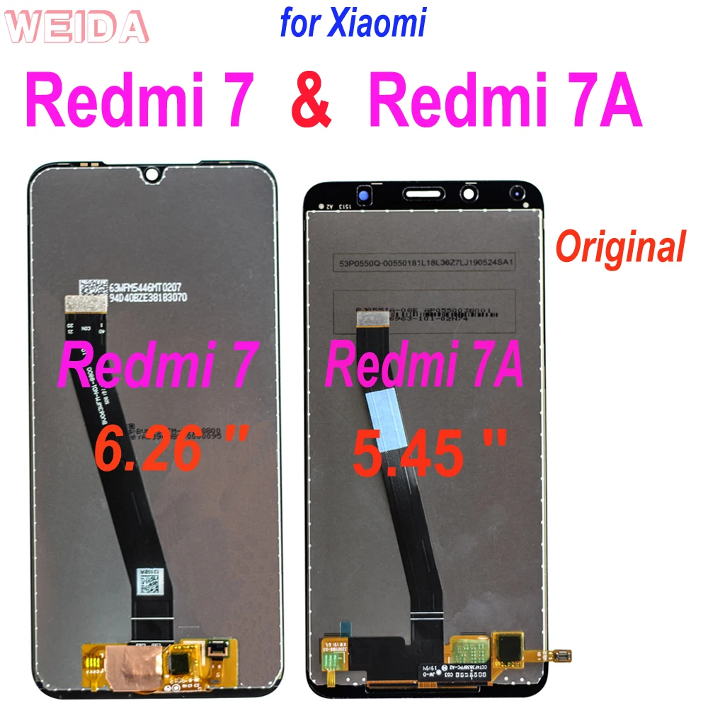 

AAA+ LCD for Xiaomi Redmi 7 Redmi 7A LCD Display Touch Screen Digitizer Assembly Replacement with Frame for Xiaomi Redmi 7 LCD
