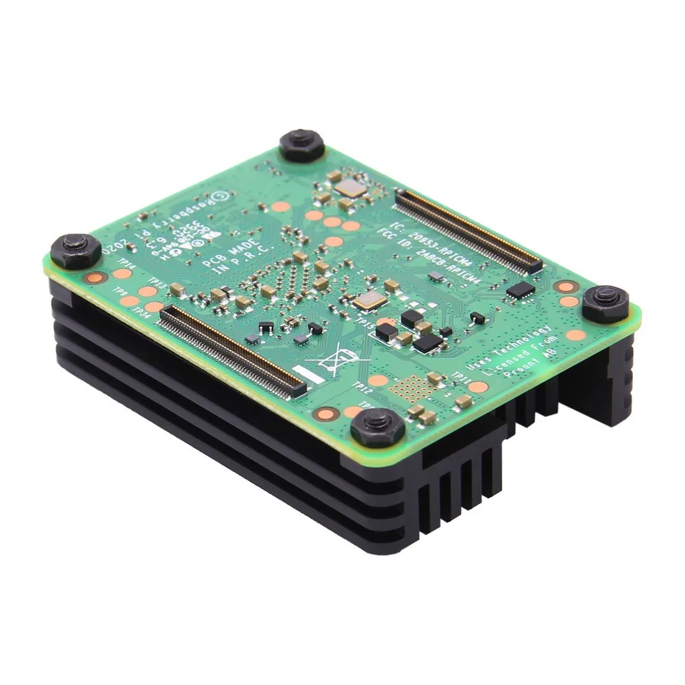 Кулер для радиатора Raspberry Pi CM4 с поддержкой вентилятора 30 мм