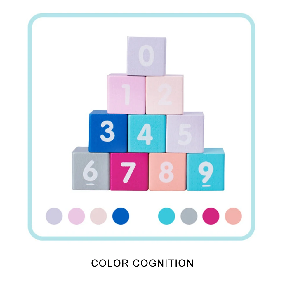 50 шт./компл. деревянные блоки с рисунком детские игрушки головоломка игры