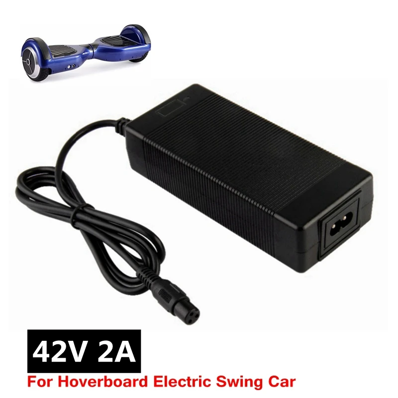42V 2A Universal Battery Charger for Hoverboard Smart Balance Wheel 36v electric power scooter Adapter Charger EU/US/AU/UK Plug
