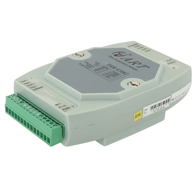 Ethernet аналоговый выходной модуль DAME3062 протокол Modbus TCP напряжение изоляции 2000VDC
