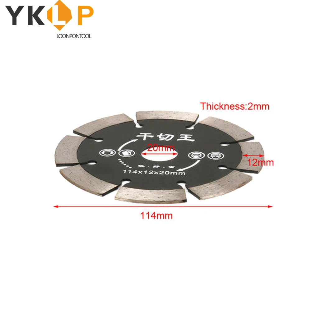 Диск для циркулярной пилы 100 мм 4 дюйма сухого алмазного резака стекла керамики с
