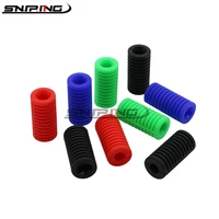 motorcycle gear lever cover gear pedal rubber pad toe silicone sleeve for kawasaki ninja 250r 300 400 500r 650 r 650 1000
