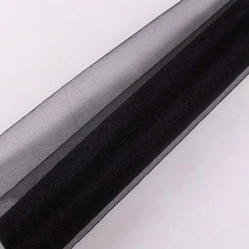 Рулон органзы из прозрачной ткани 72 см * 10 м | Дом и сад