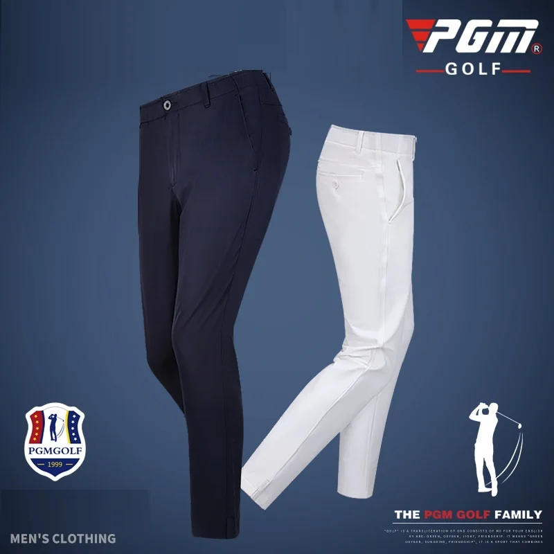 Летние мужские брюки для гольфа быстросохнущие дышащие эластичные повседневные