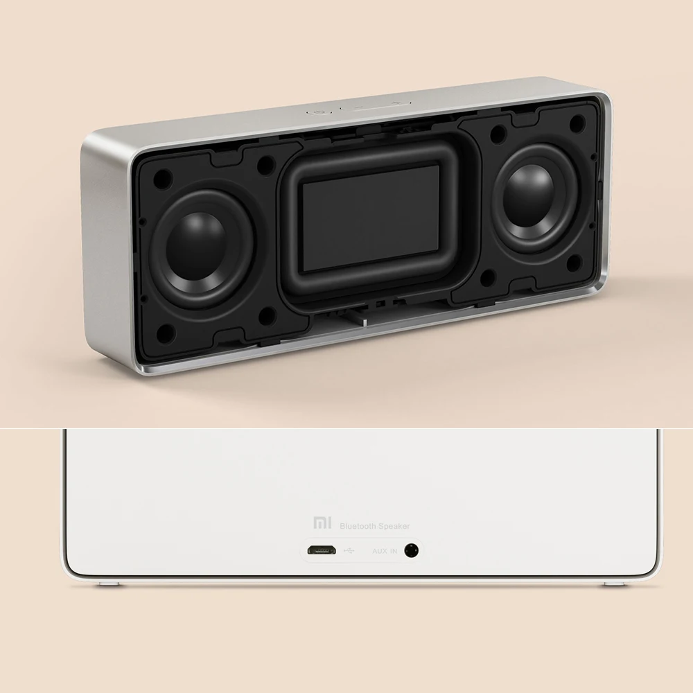 Колонка Xiaomi Mi Square Box 2 стерео Портативная Беспроводная колонка с микрофоном