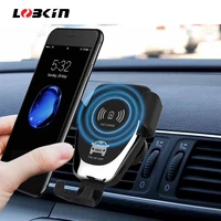 10w qi wireless charger car phone holder mount stand for iphone 11 pro xs max samsung huawei air vent mount bracket stand