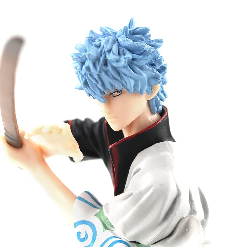 Action Figure GINTAMA Silver Soul Sakata Gintoki PVC Cartoon gift Brinquedos toys decoration Collectible Model | Игрушки и хобби