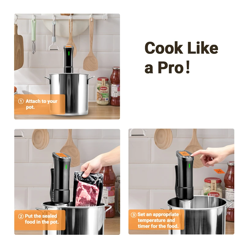 inkbird us eu uk au version wifi sous vide multicooker accurate temperature controller slow cooker kitchen cooking appliances free global shipping