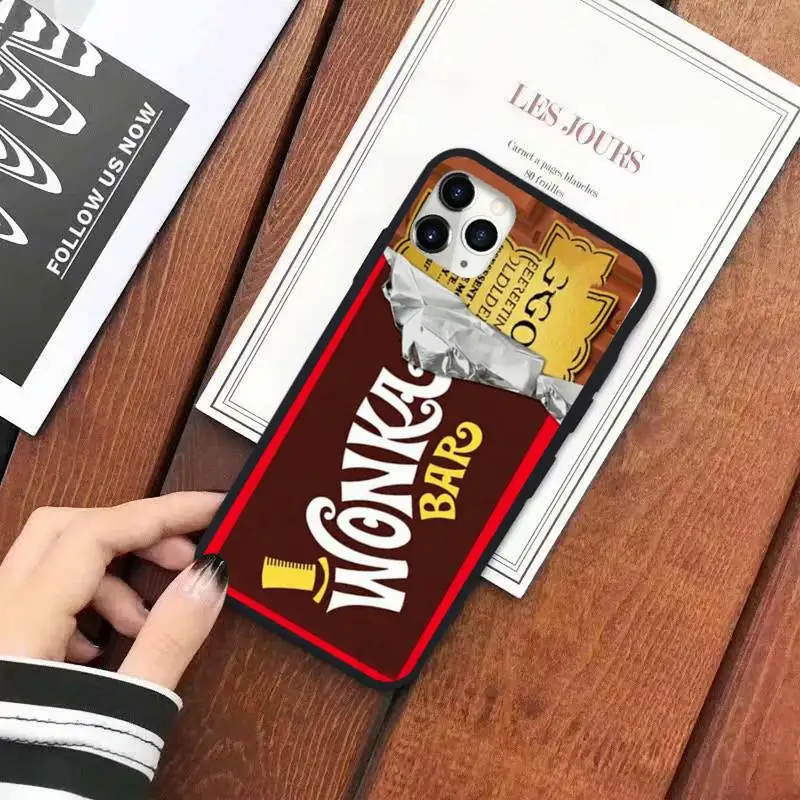 

Funny Chocolate Russian food Phone Case for iPhone 11 12 pro XS MAX 8 7 6 6S Plus X 5S SE 2020 XR