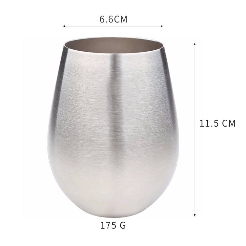 2 шт. чашка для кофе из нержавеющей стали 18 унций|Кружки| |