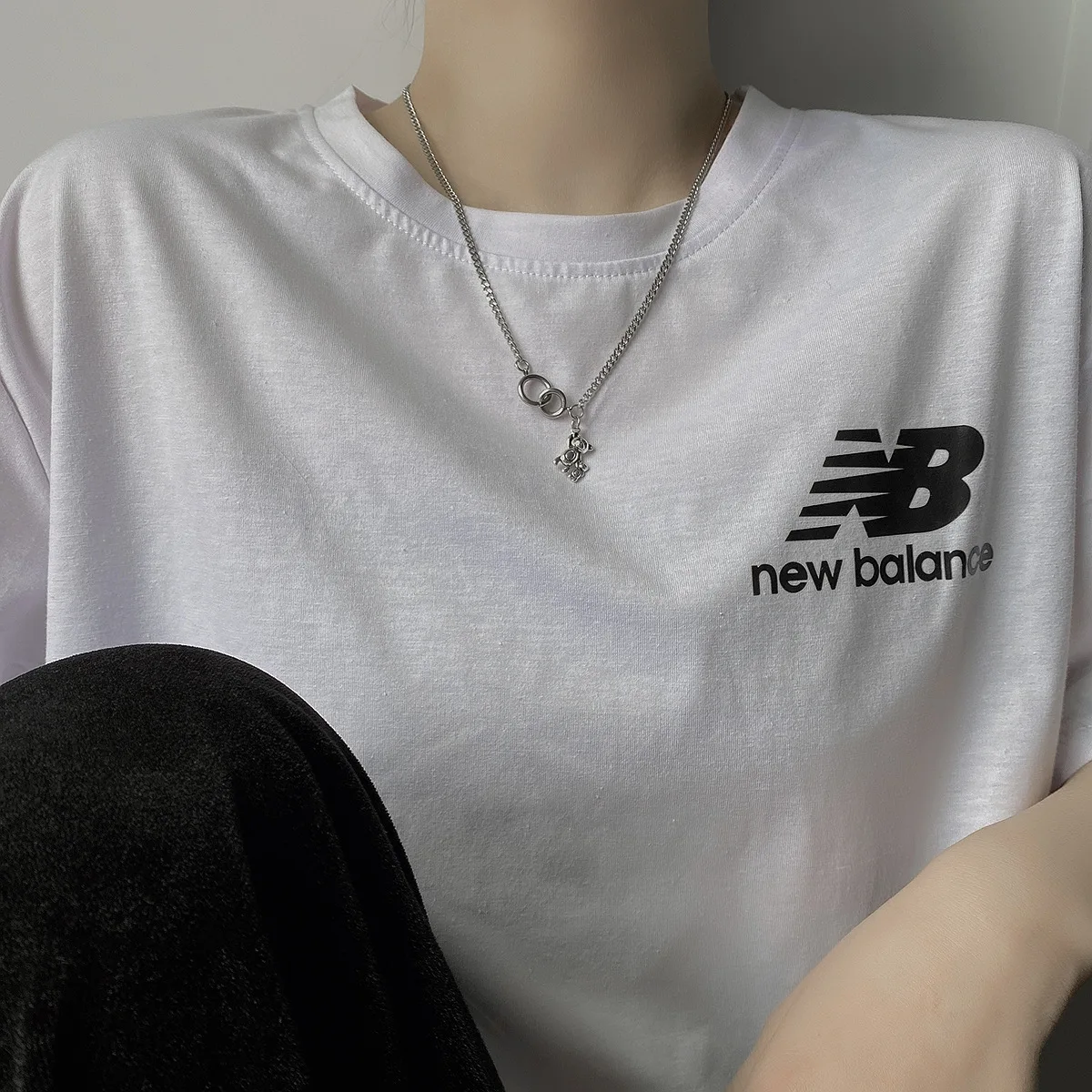 Ожерелье для мужчин и женщин крутая индивидуальная цепочка в южнокорейском