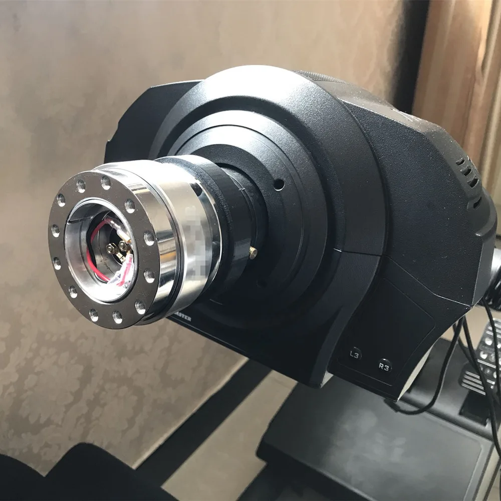 3D printing Wheel Adapter with Quick Release For Thrustmaster Steering Wheel systems Racing car game Modification