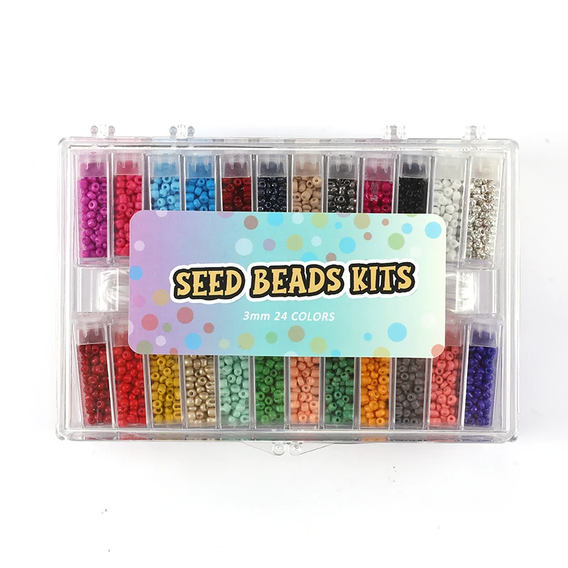 

6200-19000pcs 2/3mm Seed Beads DIY Bracelet Necklace Beads For Jewelry Making Creative Handmade Accessaries Wholesale 2021 Trend