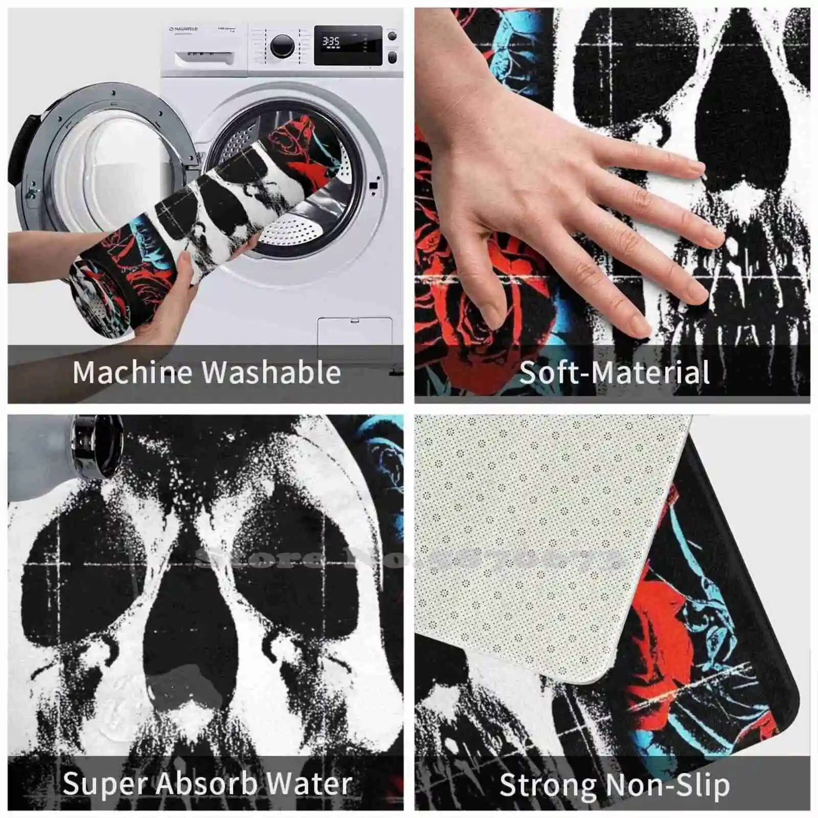 Самый популярный музыкальный мягкий коврик для дома ковер дверной самым