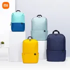 Оригинальный школьный рюкзак Xiaomi Mi, 10 л, 20 л, многоцветный, 4 уровня, водоотталкивающая сумка через плечо для женщин и мужчин, Студенческая сумка