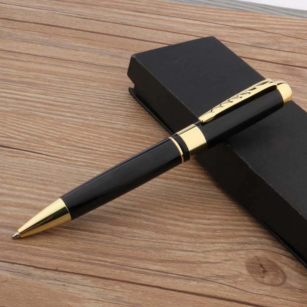 НОВЫЙ JINHAO 250 черного и золотого цвета красочные металлические Подарочная