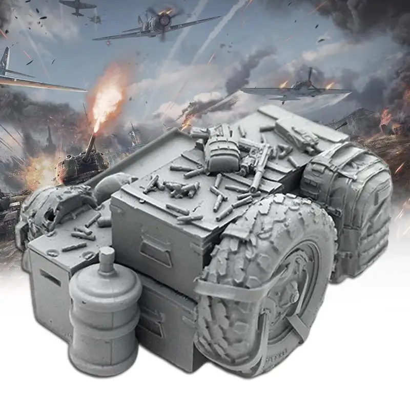 Коробка для оружия YUFAN 1/35 солдат из смолы 5 см статическая эпоксидная смола