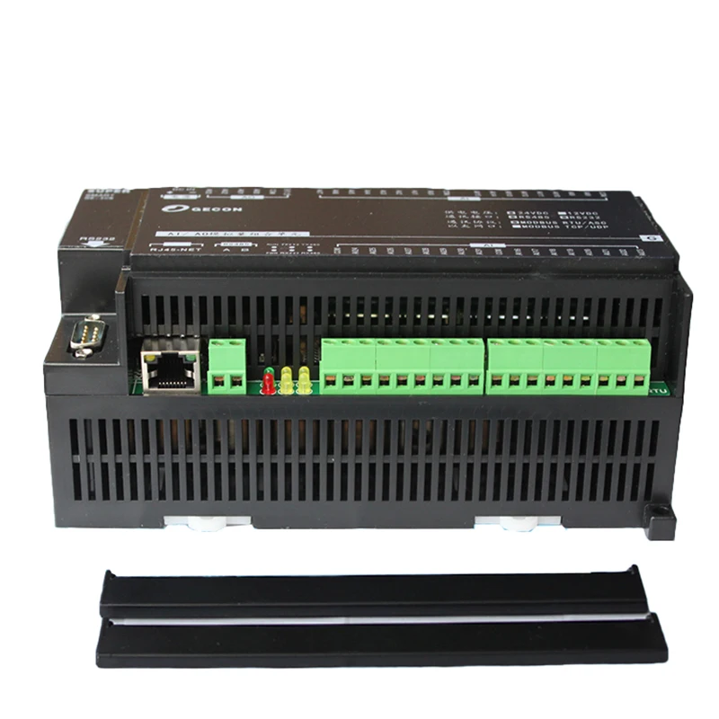24DI вход переключателя 8AI аналоговый модуль сбора данных Modbus IO RS485 232 PLC расширение