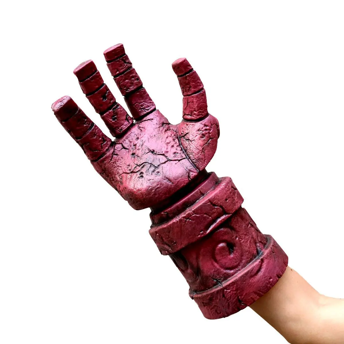 Хеллоуин новинка маска Hellboy перчатки фильм персонаж проекты Заводская игрушка