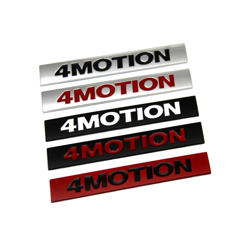 1x4 движущийся Черный Красный Автомобильный металлический 4 задний эмблема значок