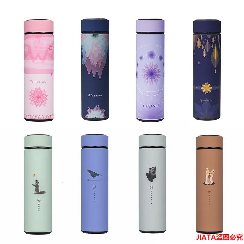 

Premium Thermos Double Wall Stainless Steel Vacuum Flasks Thermos Mugs Straight Thermo Water Bottle Cup Coffee Tea Milk Travel