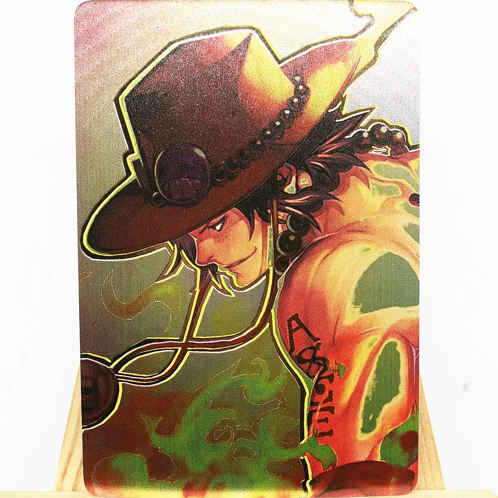 2 шт./набор аниме одиночная карта белая бридная команда лидера Portgas · D Ace Marco