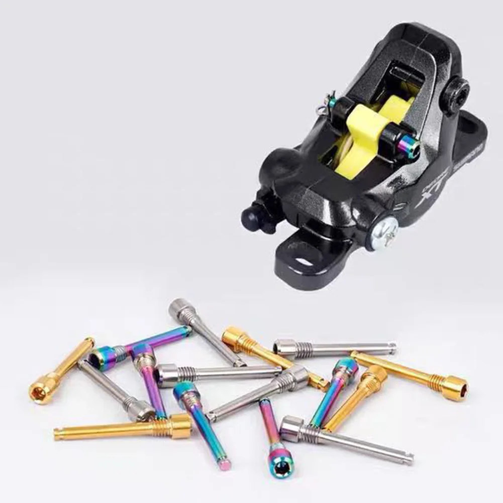 fahrrad öl disc plate bolt schraube mtb rennrad titan legierung disc bremssattel befestigungs gewinde m4 schraube fahrrad teile zubehör free