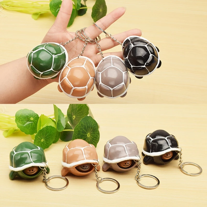 Новинка подарок кляп игрушка брелок с черепахой игрушки для детей и взрослых