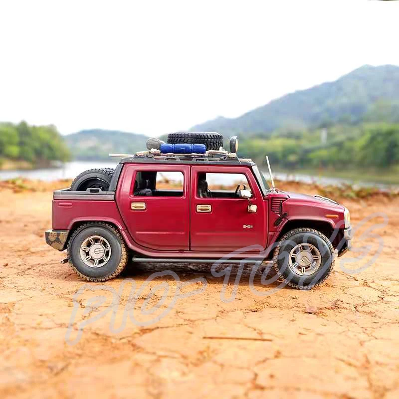 

Christmas Gift Old Mud Version H2 1/18 Metal Model Collection ORV Vehicle Car Simulation Design Children Toys Decoration Present