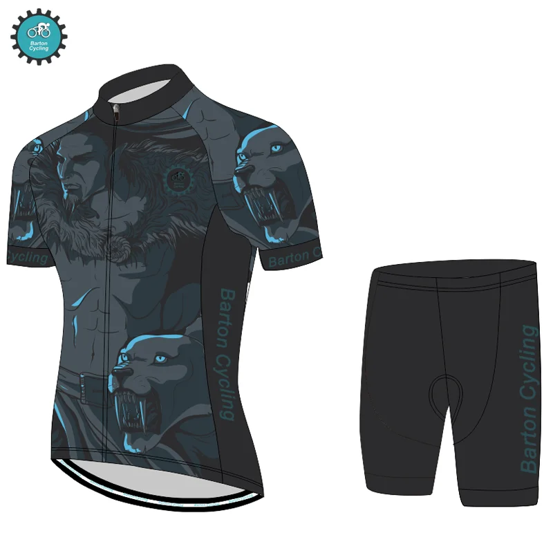 Barton велосипедные майки для соревнований класс велосипедная Одежда Набор Лето