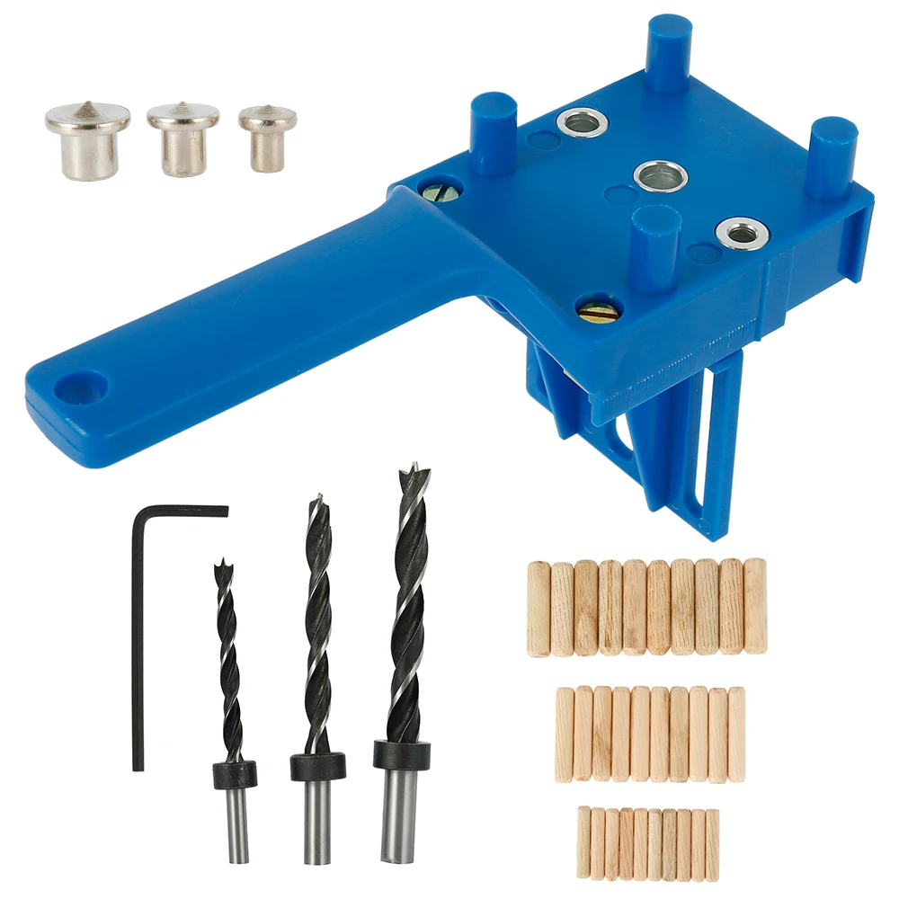 Ручной кондуктор для сверления древесины карманная система зажима отверстий 6/8/10