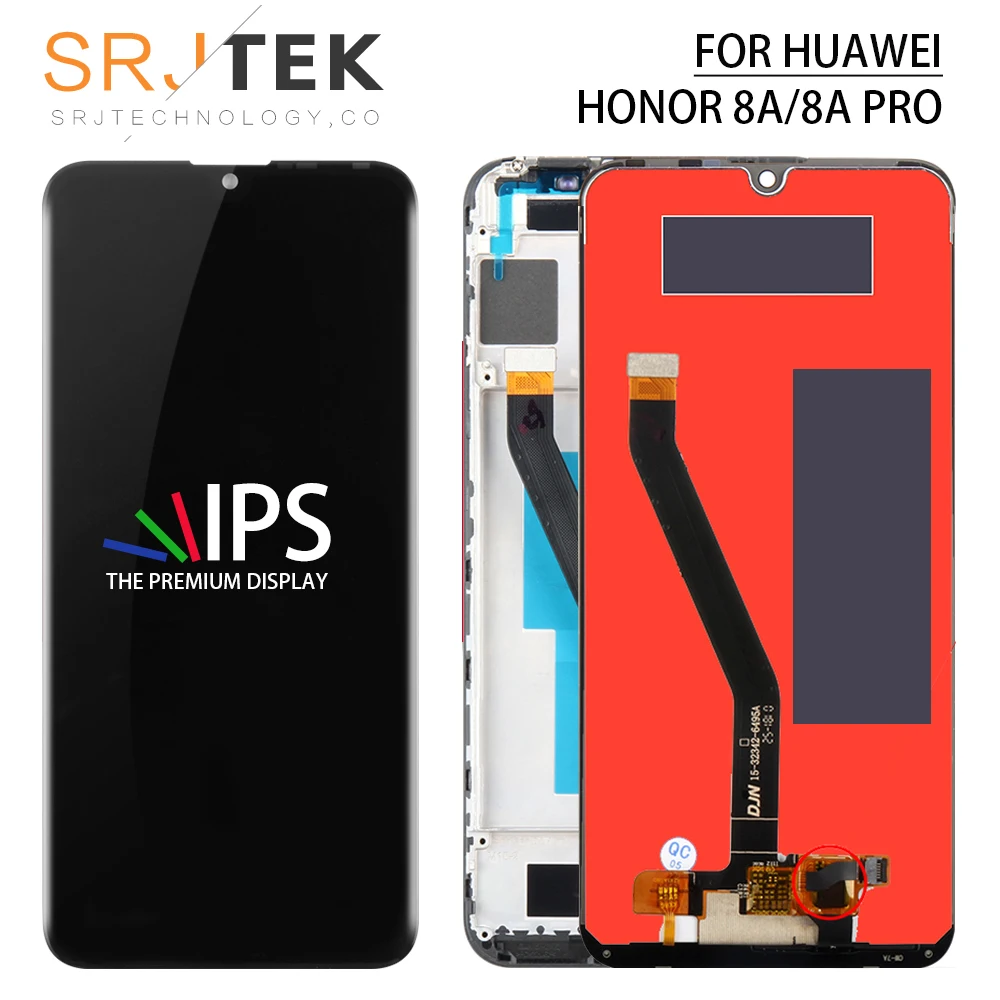 Сенсорный ЖК-экран Srjtek для Huawei Honor Glory 8A экран Play стеклянная панель 8A/8A Pro дисплей с